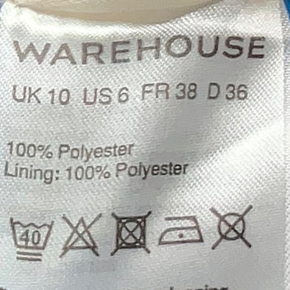 Spotlight by Warehouse Halter Watercolor Floral Maxi Dress Size 6 US - Picture 4 of 6